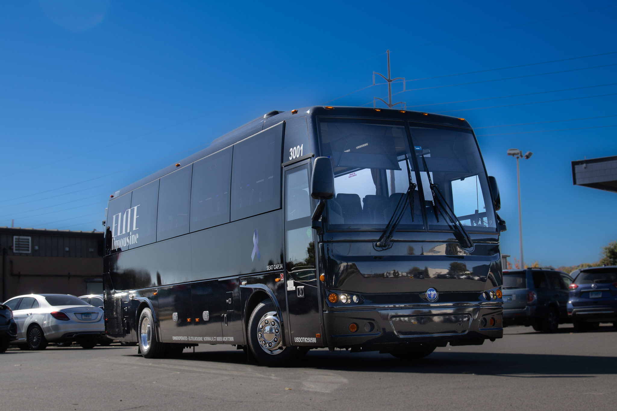 30 Passenger Mini Coach Bus by Elite Limousine of Ct