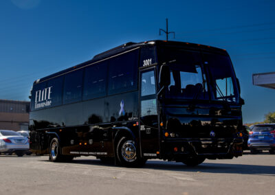34 Passenger Coach Bus from Elite Limousine.